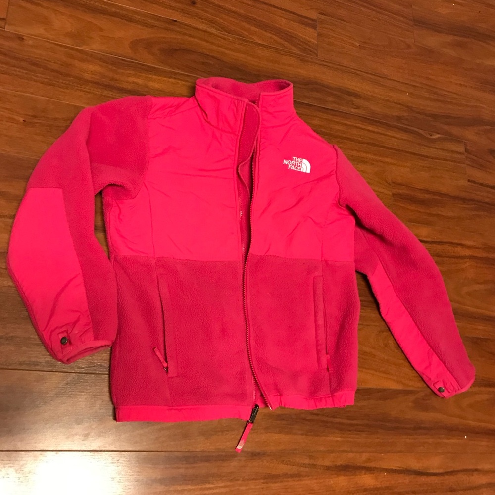 North Face hot pink